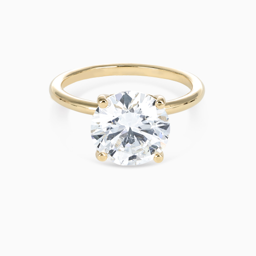 Dino Lonzano Solitaire Engagement Ring, 18k Gold