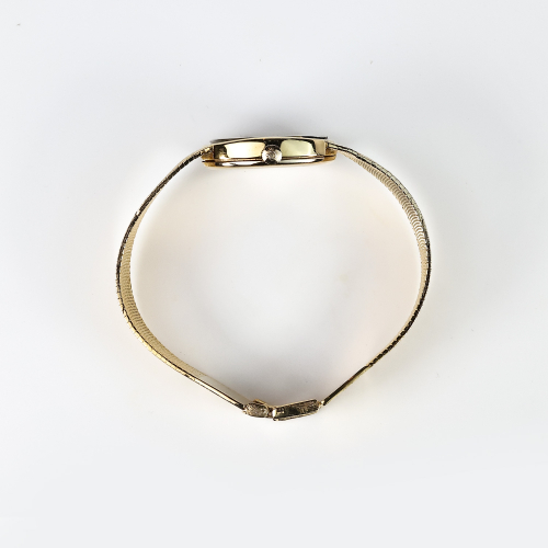 Vintage Omega Wrist Watch 14k Gold