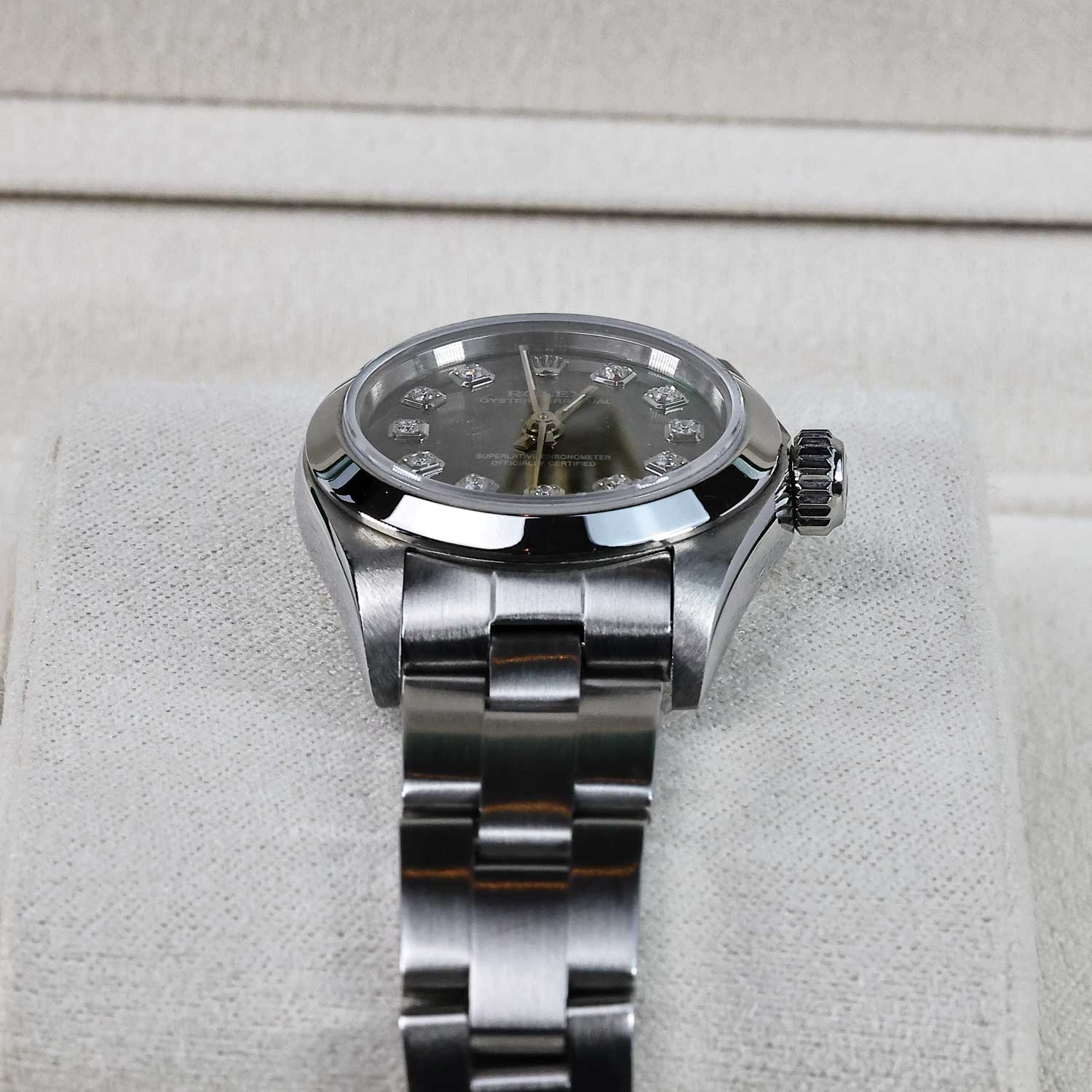 Rolex Oyster Perpetual Diamond Dial