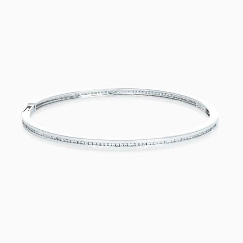 Diamond Friendship Bracelet, Lab-Grown Round Brilliant cut