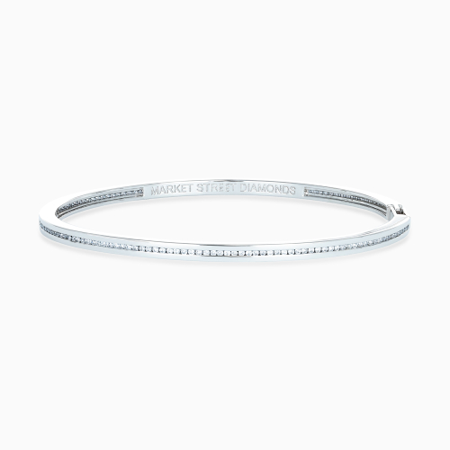 Diamond Friendship Bracelet, Lab-Grown Round Brilliant cut