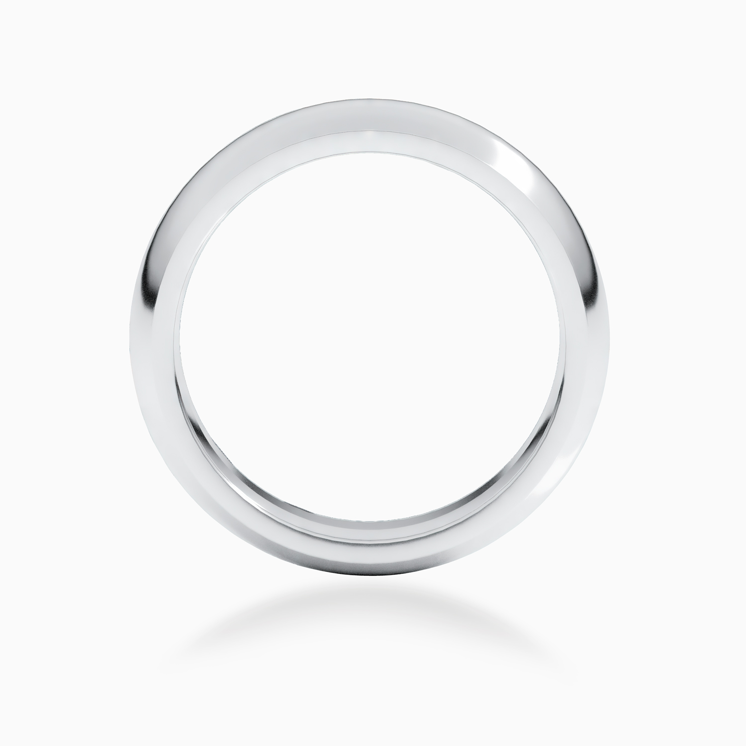 6mm Classic Comfort-Fit Men's Wedding Band, 14k/18k Gold or Platinum