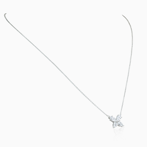 Diamond Butterfly Necklace, Lab-Grown, 14k Gold