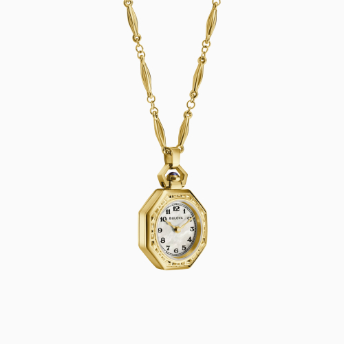 Bulova Rubaiyat Pendant Necklace Watch