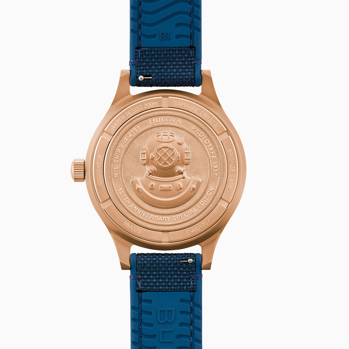 Bulova MIL-SHIPS Bronze Men's Watch