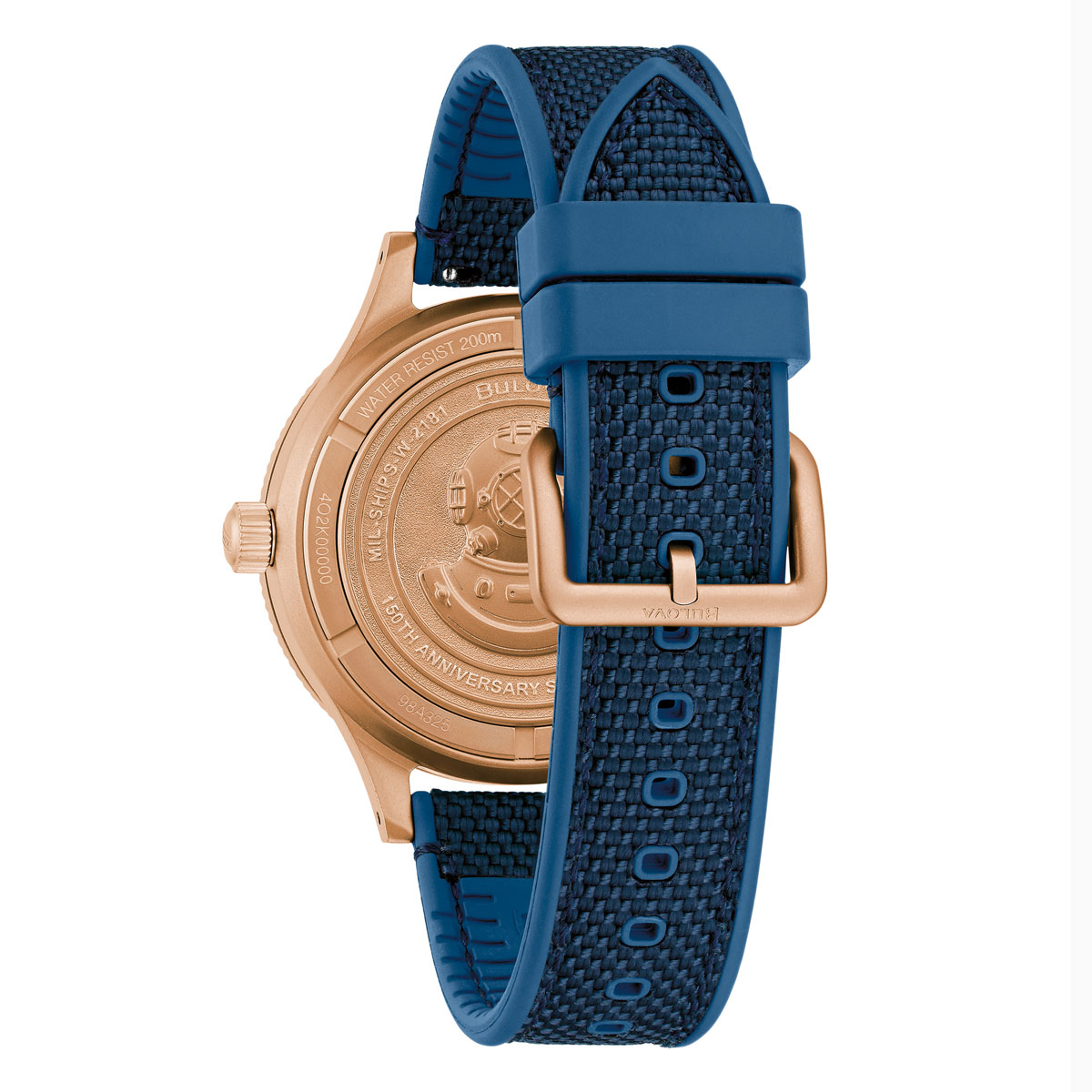 Bulova MIL-SHIPS Bronze Men's Watch